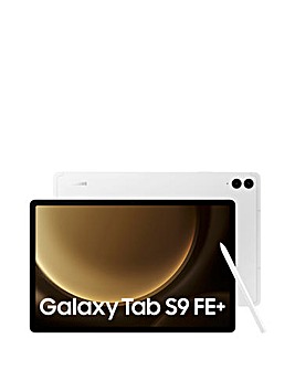 Samsung Galaxy Tab S9 FE+ 12.4in 128GB WiFi Tablet - Silver