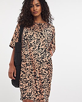 Animal Soft Touch Cocoon Dress