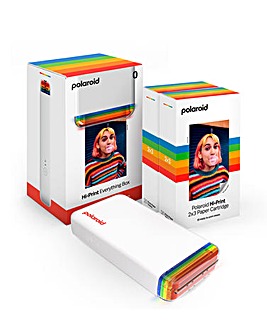 Polaroid Hi-Print 2x3 Pocket Photo Printer - Everything Box - White