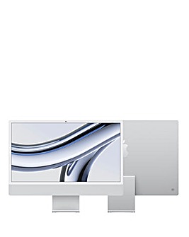 Apple iMac (M3, 2023) 24-inch Retina 4.5K, 8-core CPU 8-core GPU, 256GB - Silver