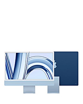 Apple iMac (M3, 2023) 24-inch Retina 4.5K, 8-core CPU, 8-core GPU, 256GB - Blue