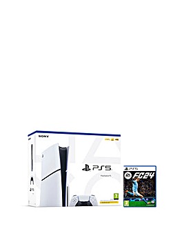 Sony PS 5 Standalone Console EA Sports FC 24 Bundle (White)