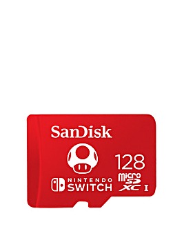 SanDisk 100MB/s microSDXC card for Nintendo Switch - 128GB