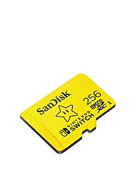 SanDisk 100MB/s microSDXC card for Nintendo Switch - 256GB