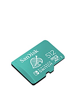 SanDisk 100MB/s microSDXC card for Nintendo Switch - 512GB