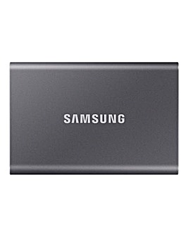 Samsung T7 SSD USB 3.2 External 2TB Portable Hard Drive - Grey