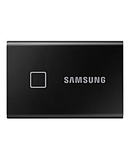 Samsung T7 Touch SSD USB 3.2 2TB External Hard Drive - Blue