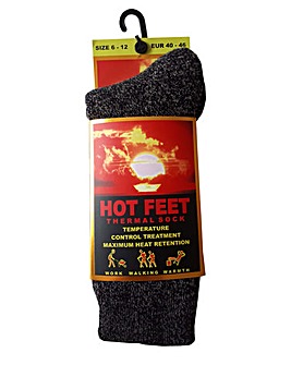 Mens 1pk Ultra Thermal Socks
