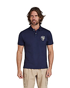 Raging Bull No. 3 Jersey Polo Navy