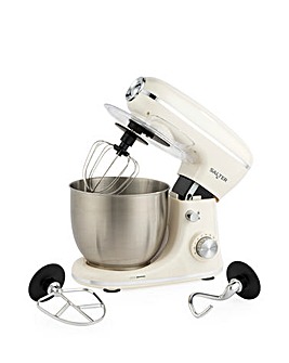 Salter Retro Stand Mixer Cream