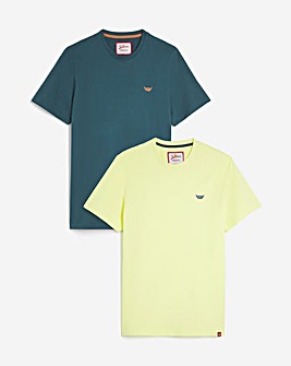 Joe Browns 2 Pack T-Shirt Long Length