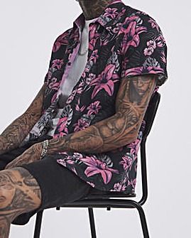 Joe Browns Funky Floral Shirt Long Length