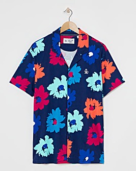 Original Penguin Floral Short Sleeve Shirt