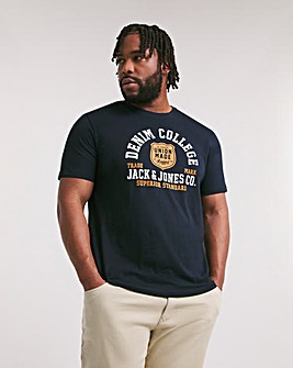 Jack & Jones Logo Crew Neck T-Shirt