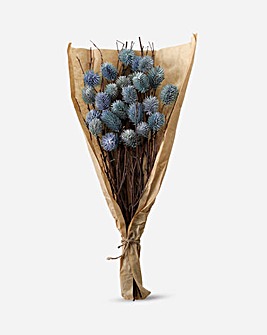 Dried Thistle Bundle In Paper Wrap