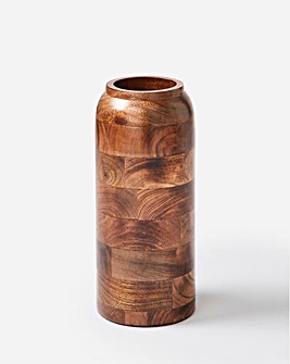 Mango Wood Decorative Vase