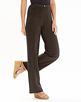 JOANNA HOPE Linen Blend Trousers 33 inches