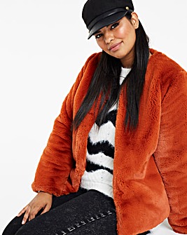 Faux Fur Coats & Jackets, Clearance Womens