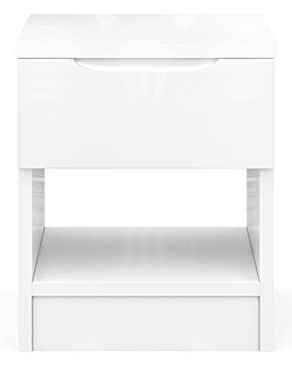 Sorrento Ready Assembled High Gloss Side Table