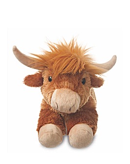 Aurora Flopsies Highland Cow 12in Plush