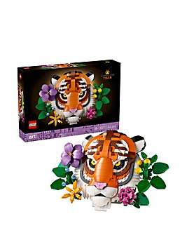 LEGO Art The Fauna Collection Tiger, New Home Housewarming Gift 31217