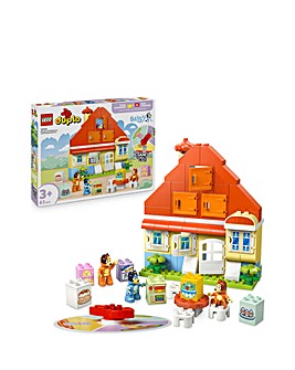 LEGO DUPLO Bluey: Bluey's Family House with Memory Game 10459