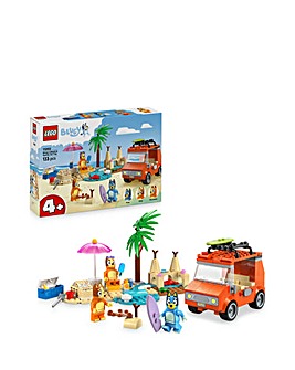 LEGO Bluey: Bluey's Beach & Family Car Trip, Building Kit 11202