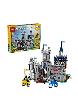 LEGO Creator 3in1 Medieval Horse Knight Castle Playset 31168