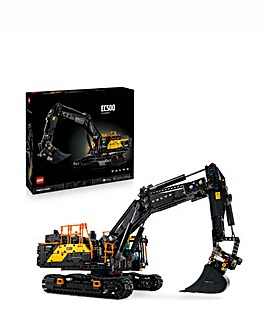 LEGO Technic Volvo EC500 Hybrid Excavator, Motorised Construction Vehicle 42215