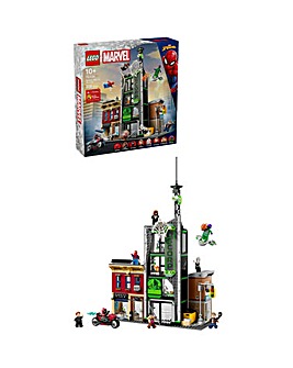 LEGO Marvel Spider-Man vs. Oscorp, Kids' Super Hero Building Kit Gift 76324