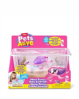 Pets Alive Mama & Baby Surprise Mama Turtle Playset