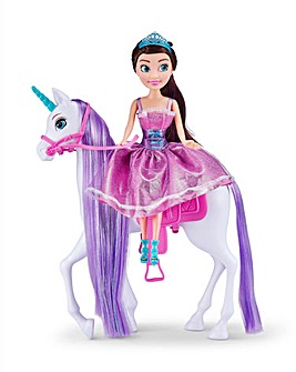 Sparkle Girlz 10.5-inch Princess Doll with Unicorn Set