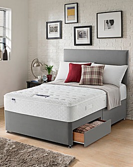 Silentnight Miracoil Eco Mattress Divan Set with 2 Drawers