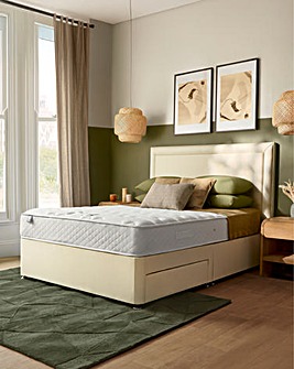 Silentnight Miracoil Eco Mattress Divan Set with 2 Drawers