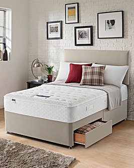 Silentnight Miracoil 7 Luxury Supercomfort Divan with Two Drawers
