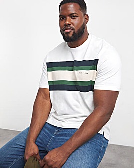 Ted Baker Chest Stripe Crew Neck T-shirt