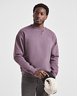 Union Crew Neck Sweatshirt - Plum
