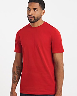 Pure Cotton Crew Neck T-Shirt Long
