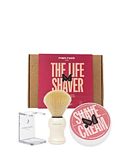 Men Rock The Life Shaver Shaving Gift Set - Black Pomegranate (Worth 34 GBP)