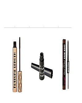 Barry M Mascara, 2 in 1 Eyeliner And Lash And Extreme Lip Plumping Gloss Bundle