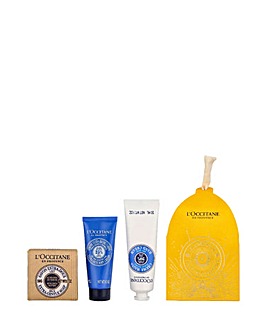 L'Occitane Shae Daily Ritual 3 piece Skin and Hand Care Gift Set