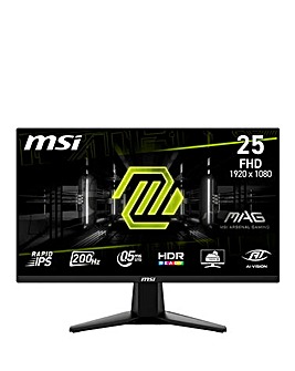 MSI MAG 255F E20 24in FHD 200Hz 0.5ms AI Vision Gaming Monitor