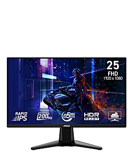 MSI MAG 255F E20 24in FHD 200Hz 0.5ms AI Vision Gaming Monitor