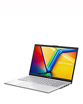 ASUS Vivobook Go 15 Laptop Bundle - 15.6in Intel Celeron 4GB 128GB LED - Silver