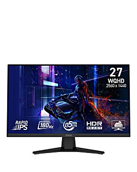 MSI MAG 274QF 27in 180Hz WQHD HDR Rapid IPS 0.5ms Flat Gaming Monitor