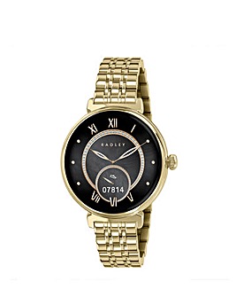 Radley Series 48 AMOLED T-Bar Smart Watch - Pale Gold