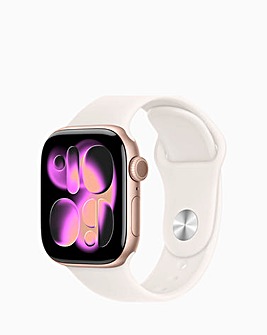 Apple Watch Series 11 GPS 42mm -Light Blush Sport Band - M/L