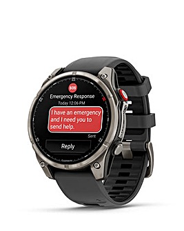 Garmin Fenix 8 Pro AMOLED 47mm Smart Watch - Graphite/Black