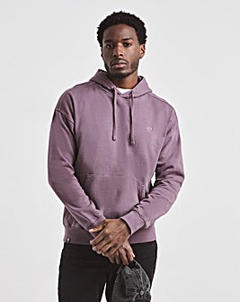 Union Relaxed Hooded Sweatshirt - Plum