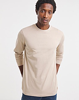 Long Sleeve Crew Neck T-Shirt Long